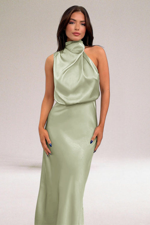 Elegant Satin Dress