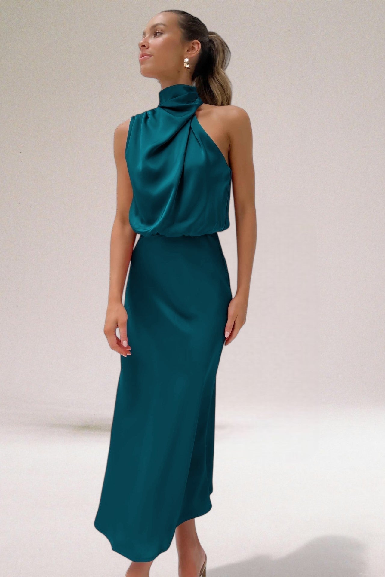 Elegant Satin Dress