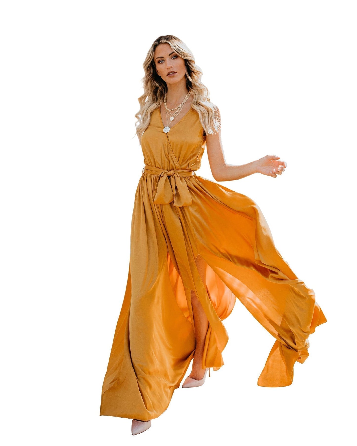 Abito-Elegante-Senza-Maniche