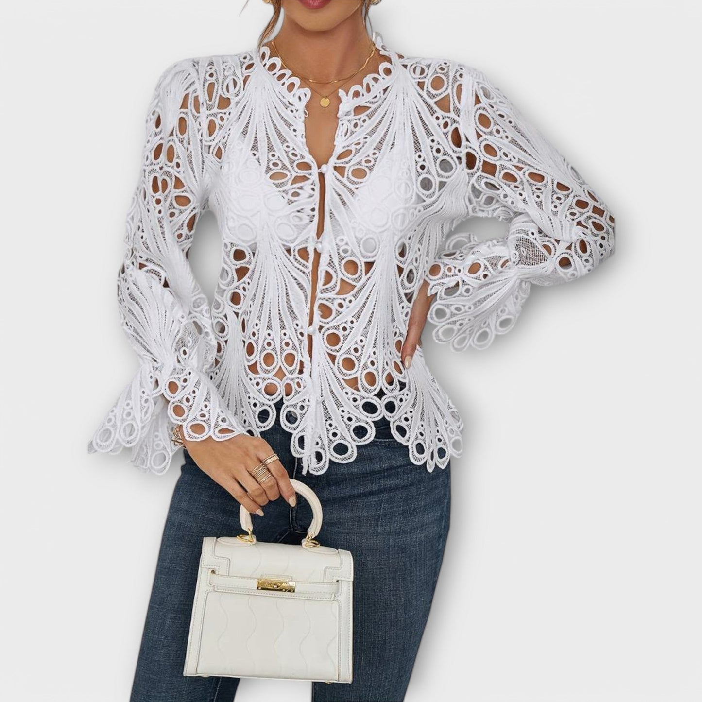 Blusa Asimmetrica Elegant-Twist