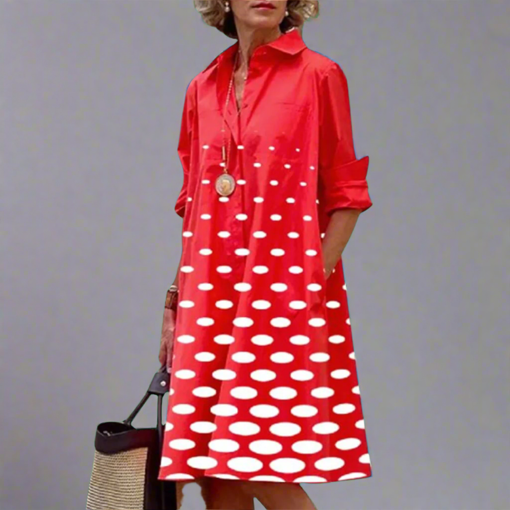Midi Elegante Leggera Vestito