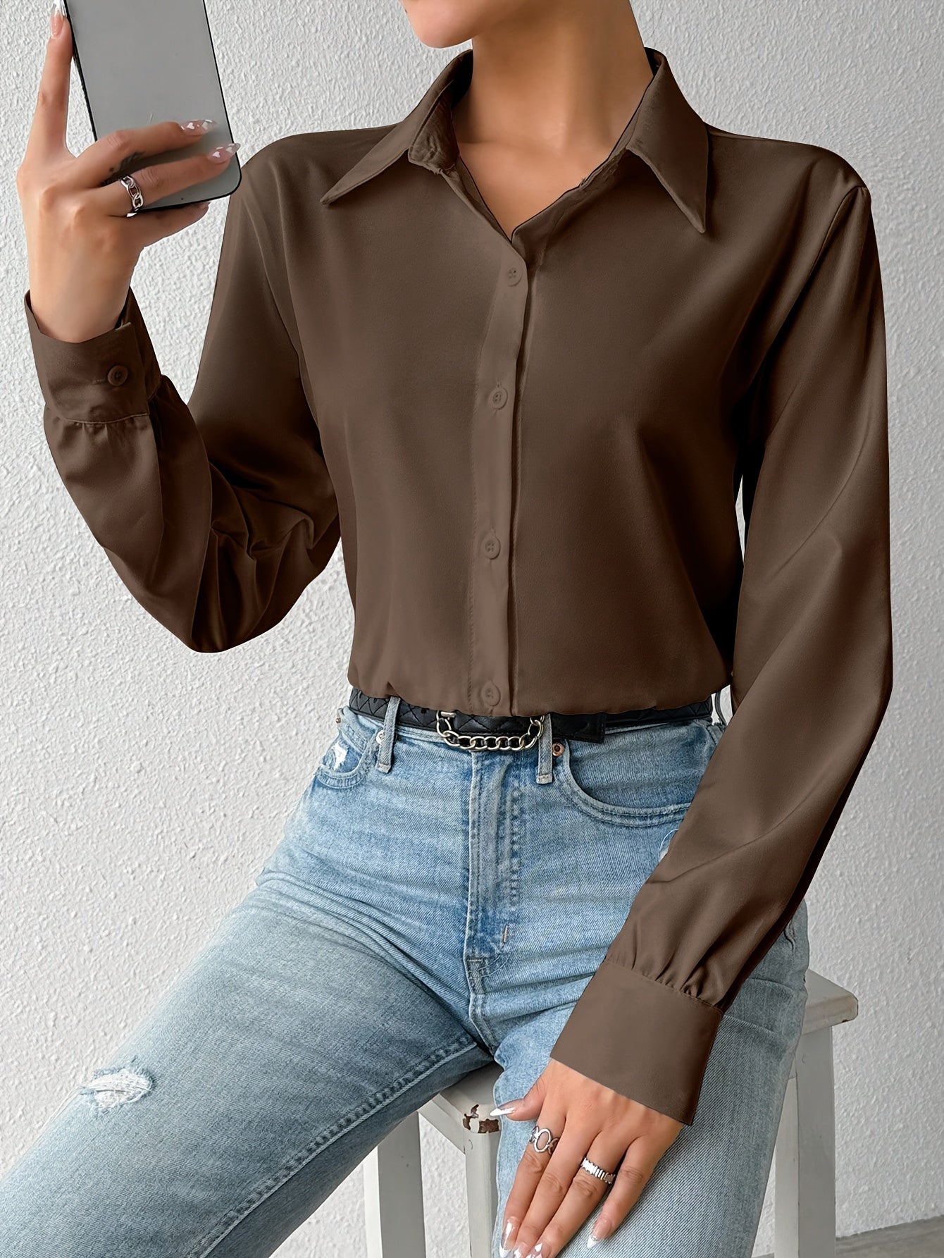 Blusa No-Stiro Chic