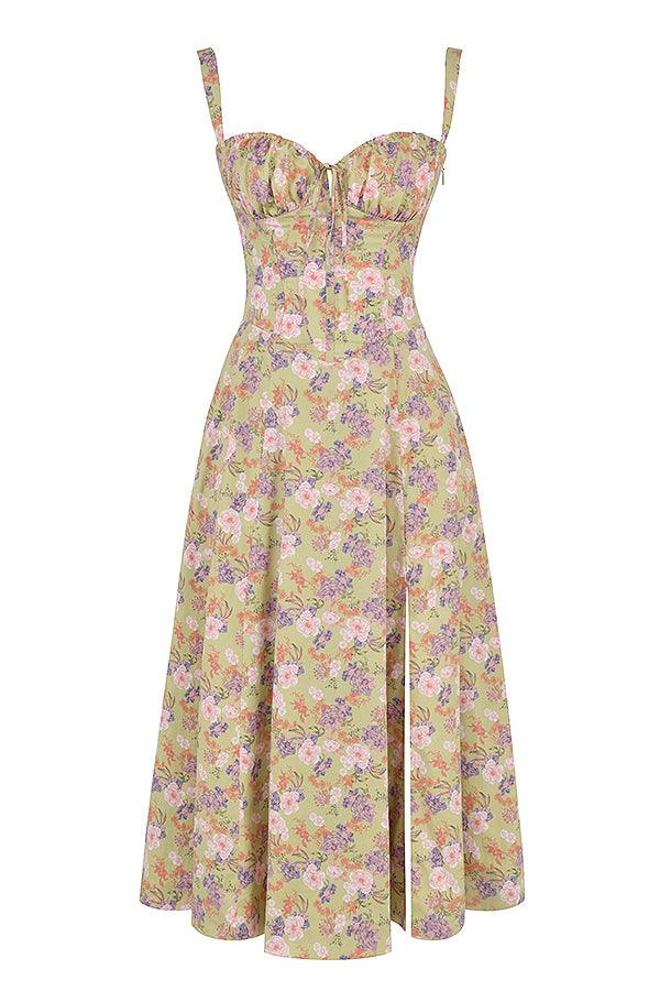 Allure Corset Midi Dress
