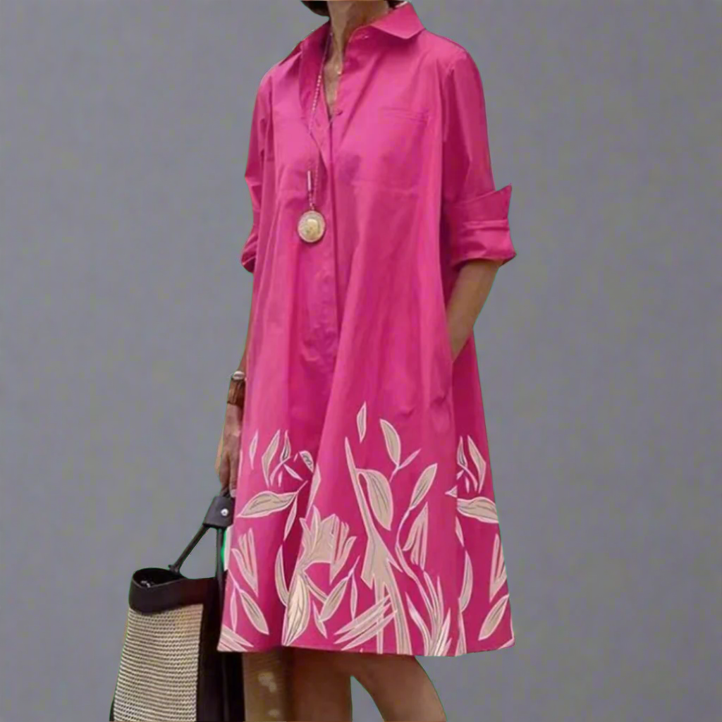 Abito Midi Elegante Traspirante