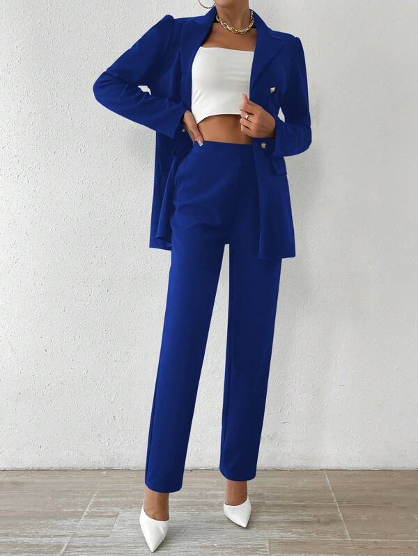 Elegante Completo Manica Lunga