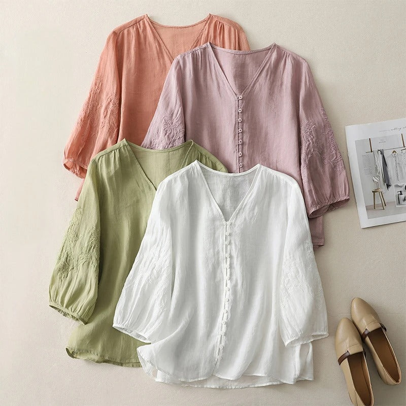Eleganza Lino Blouse