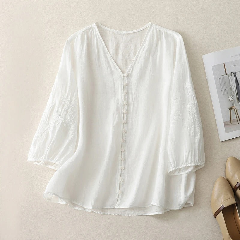 Eleganza Lino Blouse