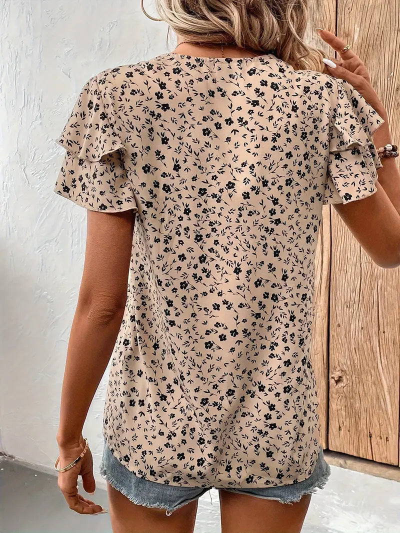 Blusa Floreale No-Stiro