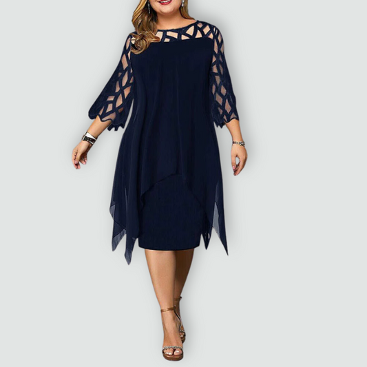 Eleganza Delicata: Vestito Midi Perfetto