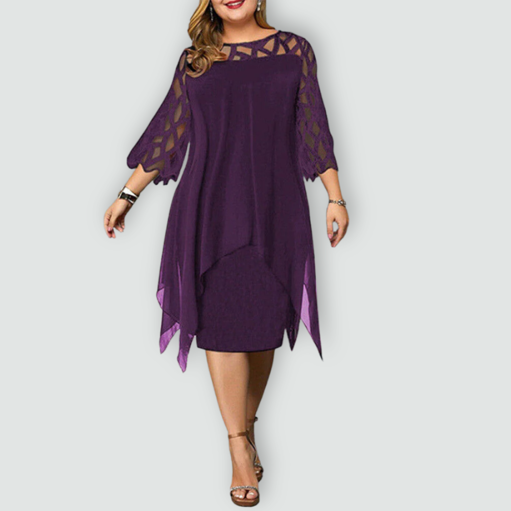 Eleganza Delicata: Vestito Midi Perfetto