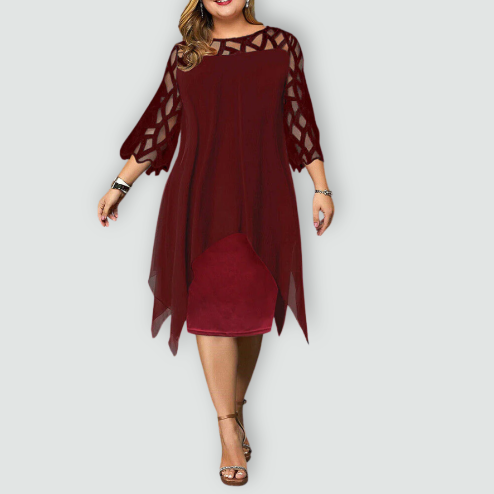 Eleganza Delicata: Vestito Midi Perfetto