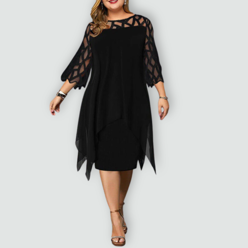 Eleganza Delicata: Vestito Midi Perfetto