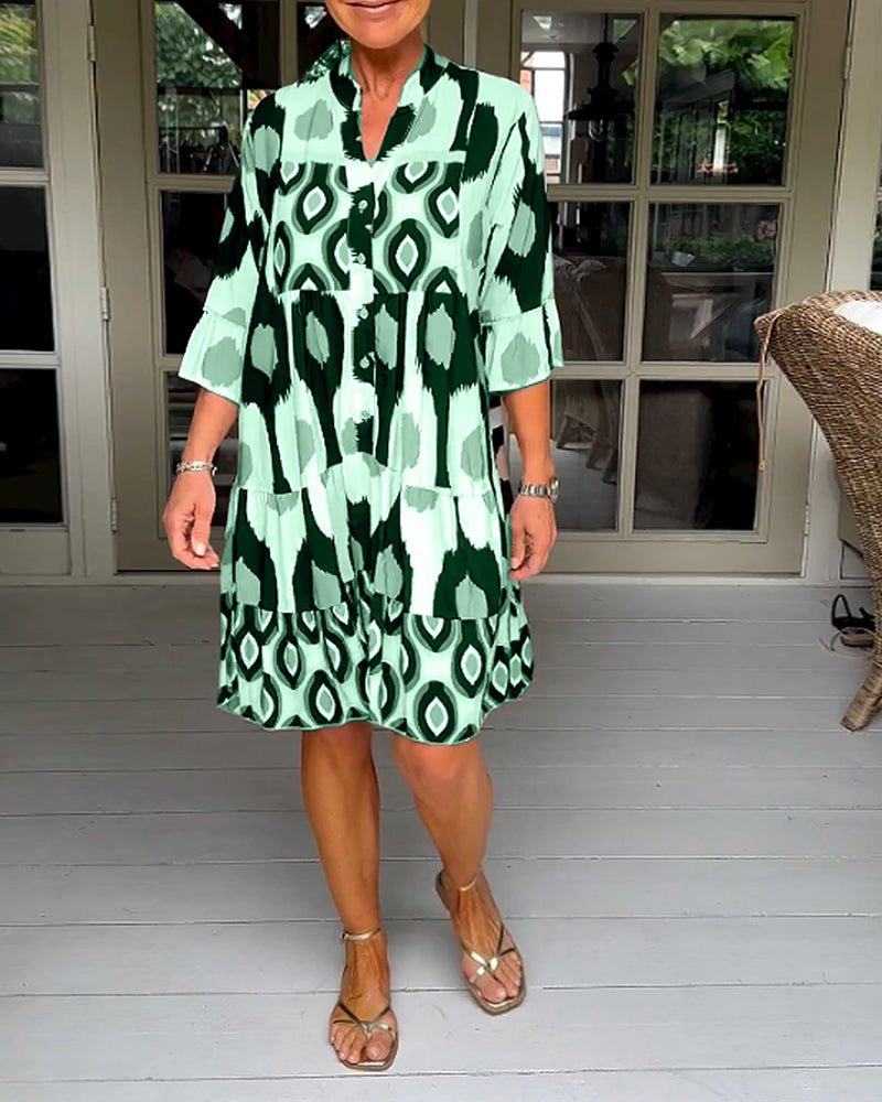 Flattering Summer A-Line Dress