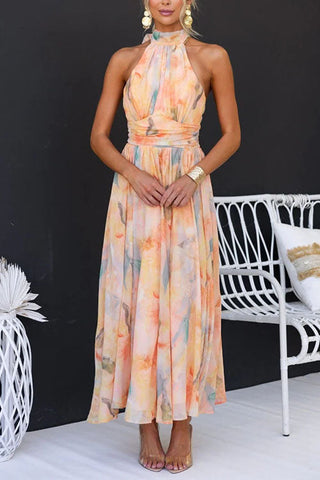Vestito Elegante Acquerello