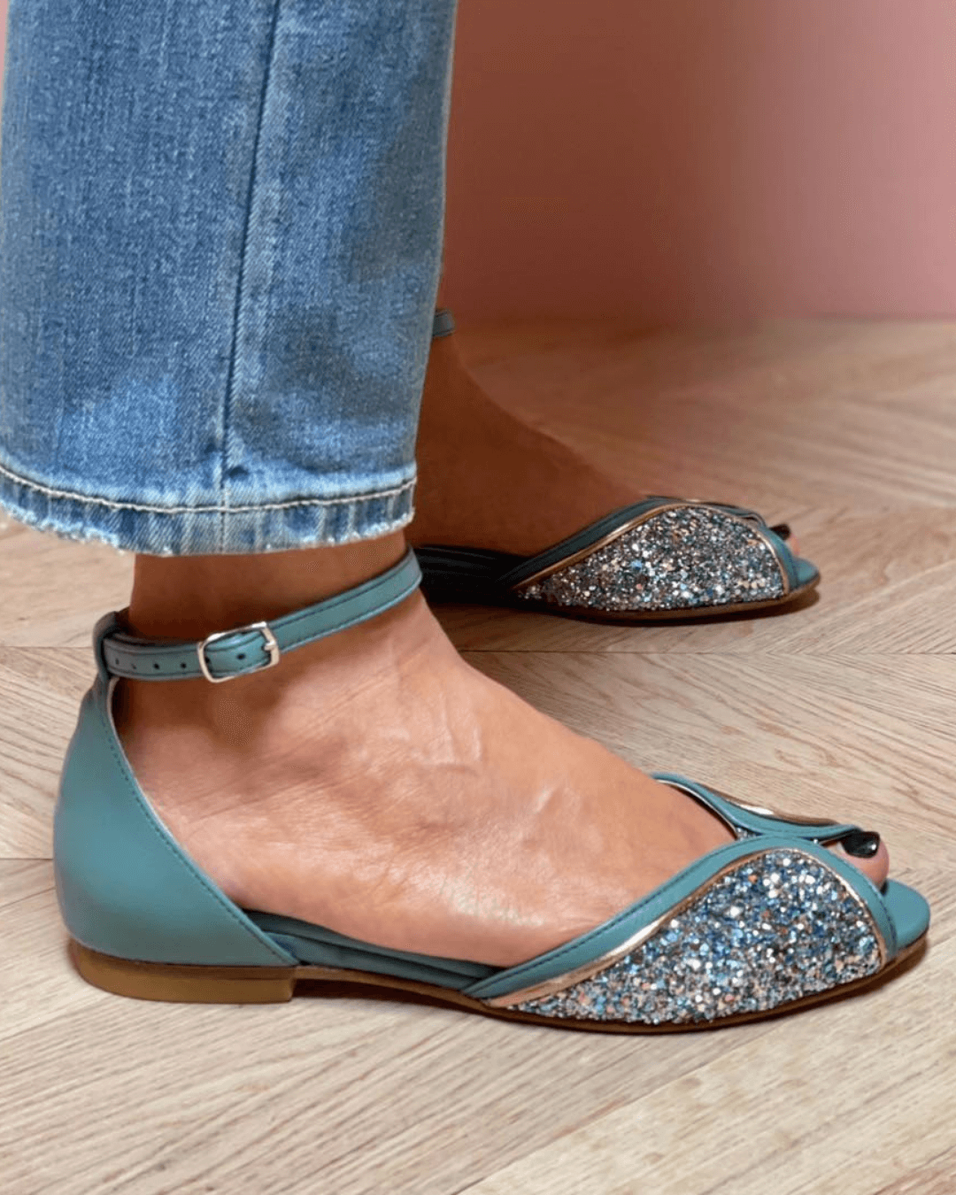 Brigitta Sandalo Glitter Elegante