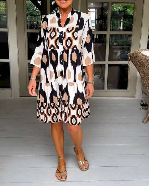 Flattering Summer A-Line Dress