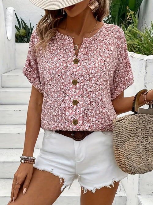 Blusa Estiva Floreale