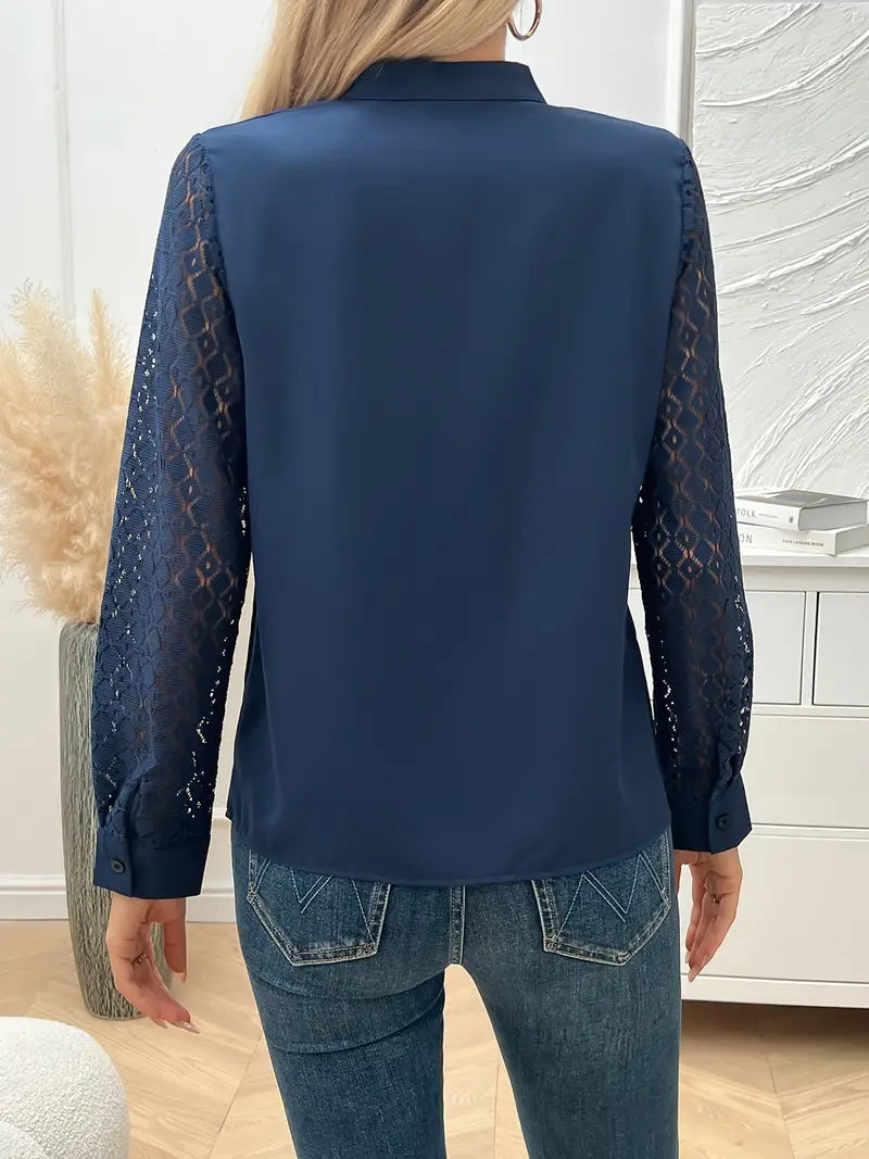 Blusa Pizzo Anti-Piega