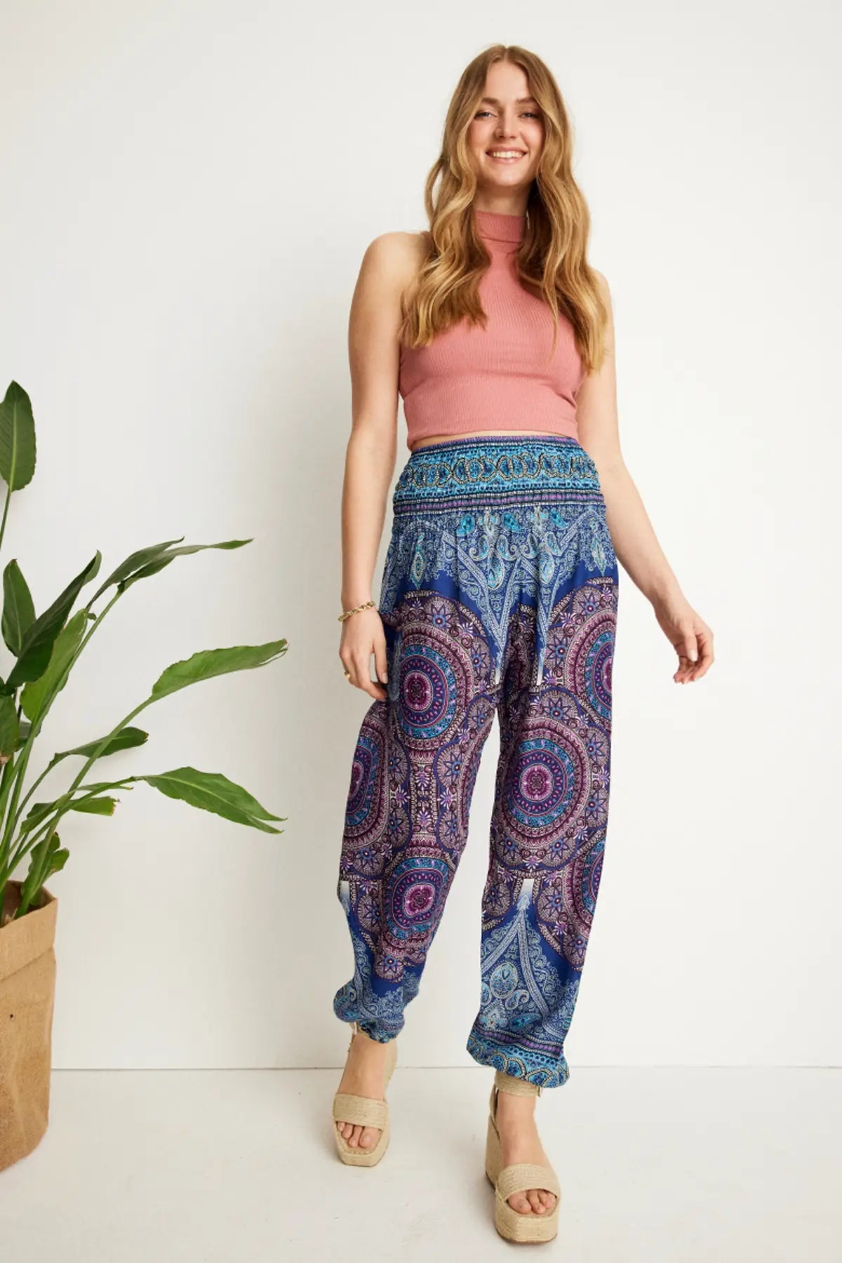 Pantaloni Harem Ultra-Comfort