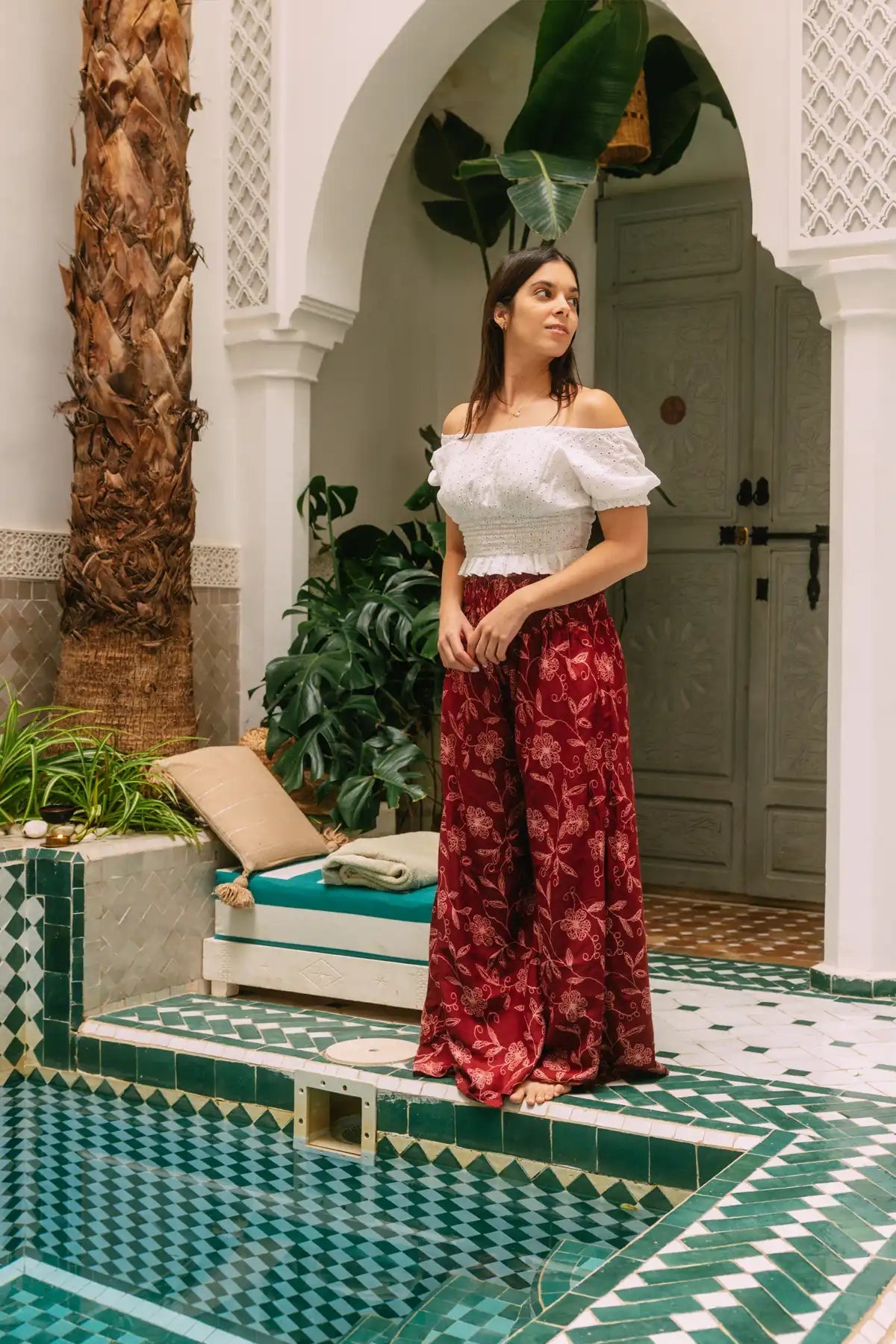 Pantaloni Palazzo Ultra-Leggeri