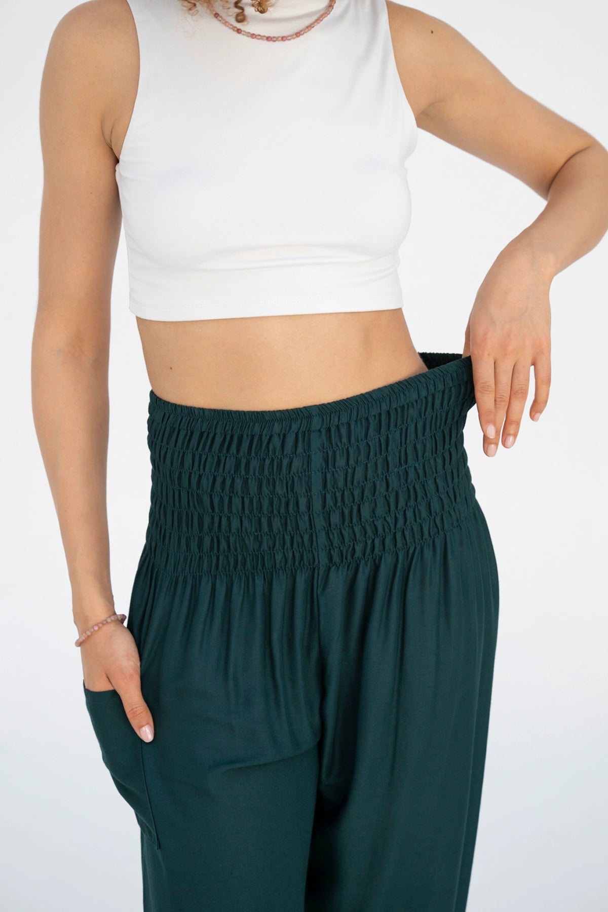 Pantaloni Harem Vita-Elastica