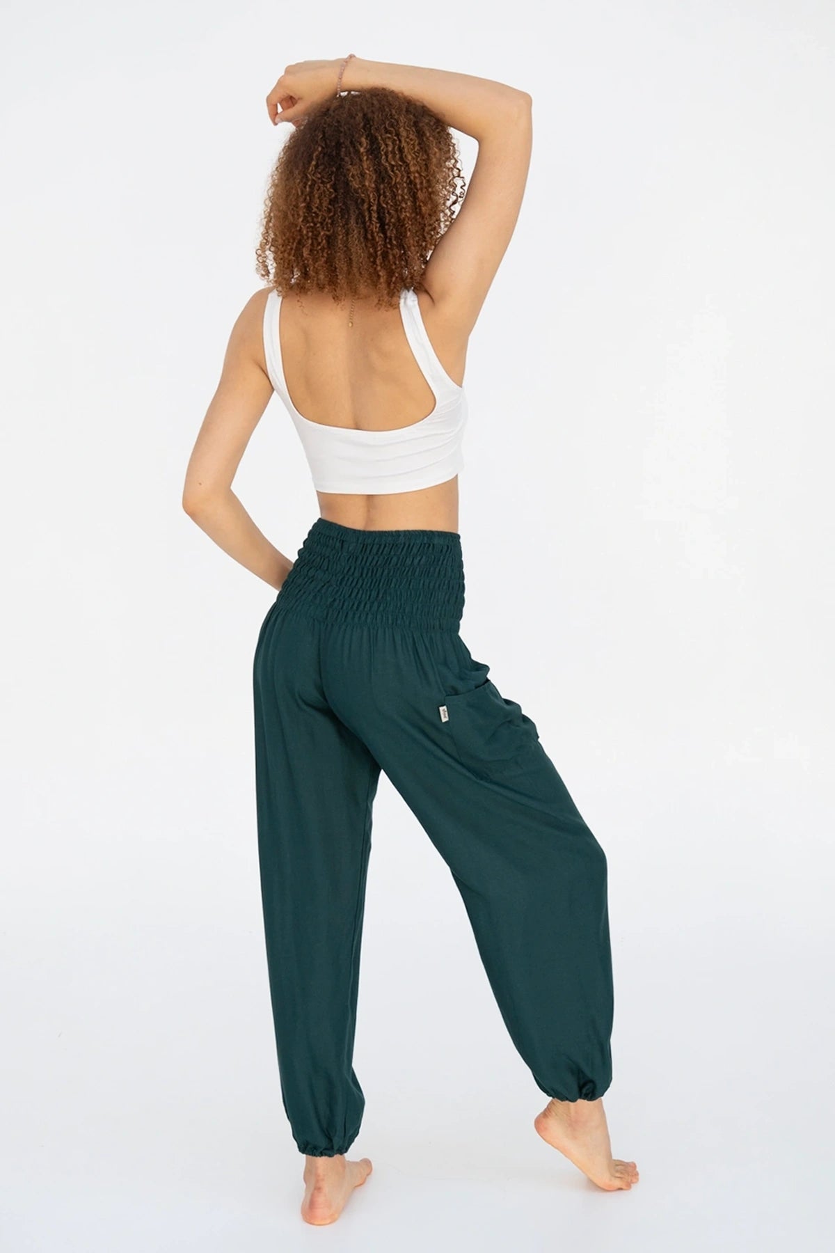 Pantaloni Harem Vita-Elastica