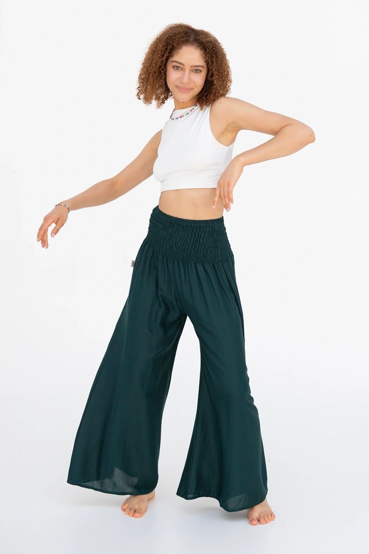 Pantaloni Palazzo Ultra-Leggeri