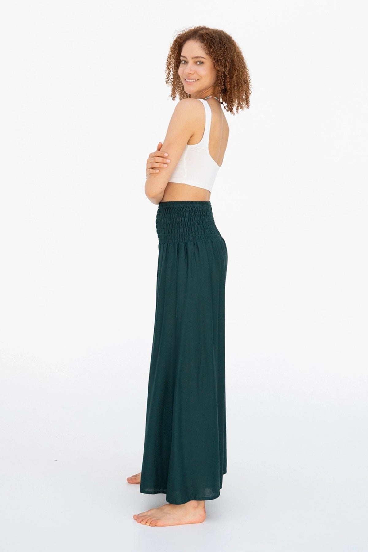 Pantaloni Palazzo Ultra-Leggeri