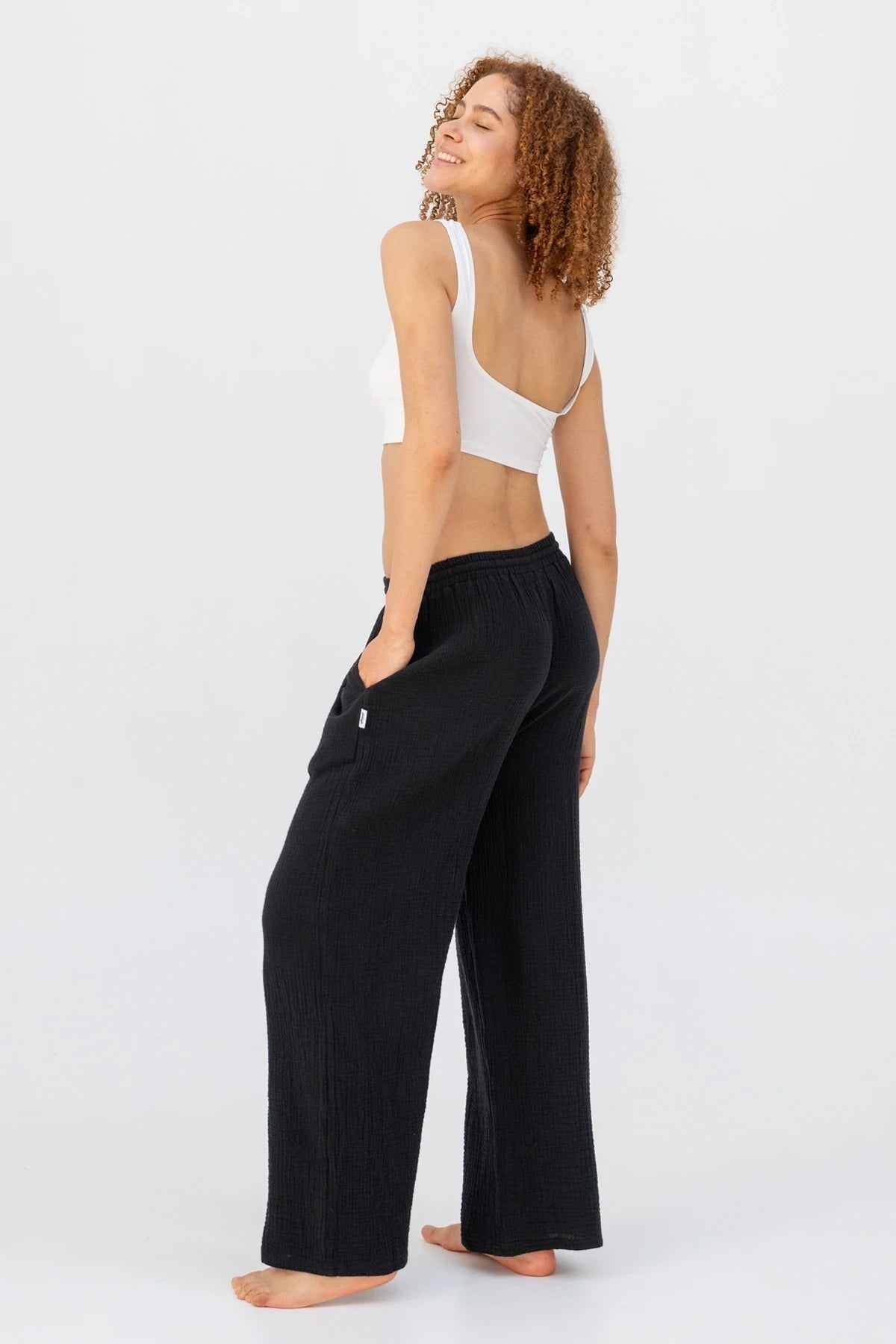 Pantaloni Mussola Ultra-Leggeri