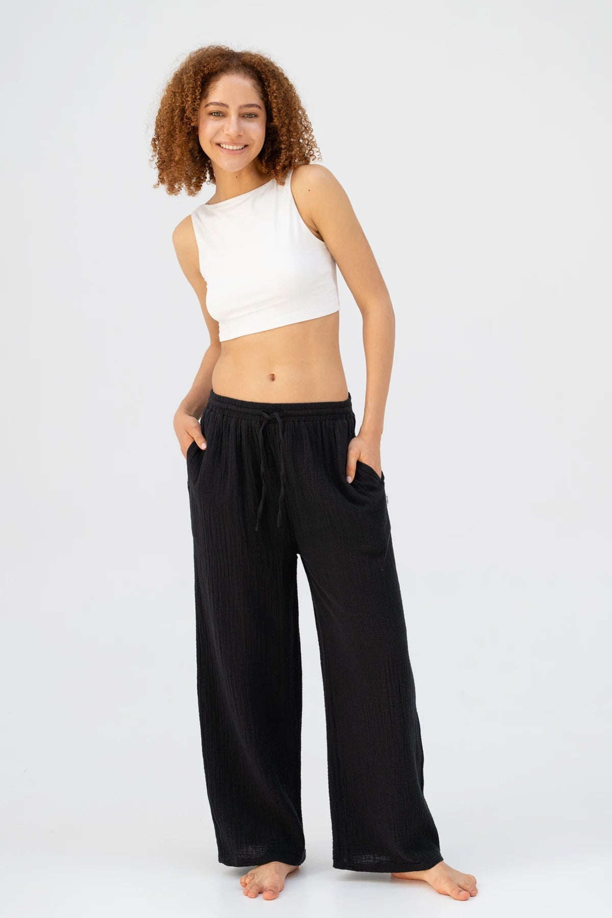 Pantaloni Mussola Ultra-Leggeri