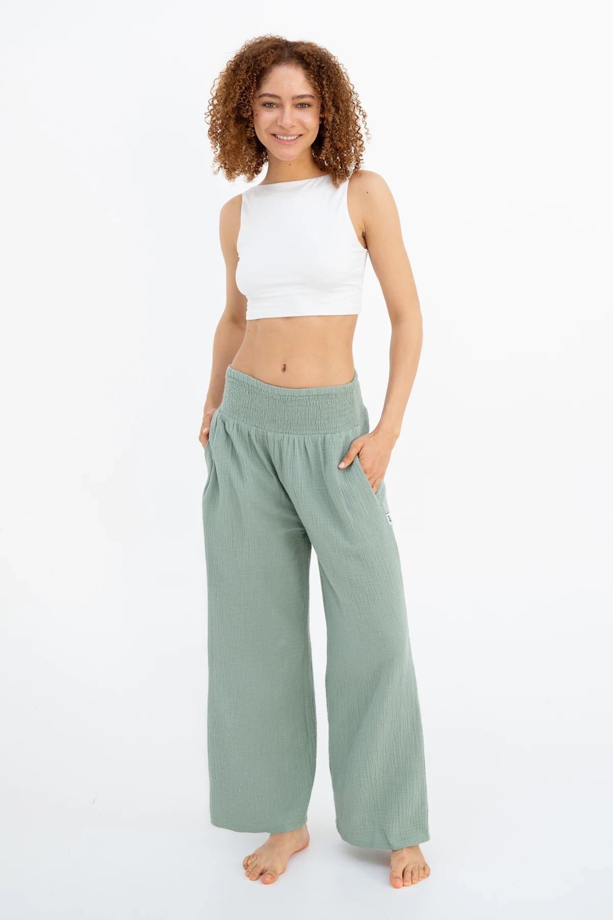 Pantaloni Palazzo Vita-Elastica