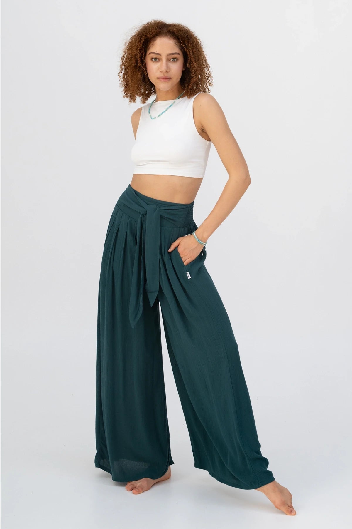 Pantaloni Palazzo Anti-Caldo