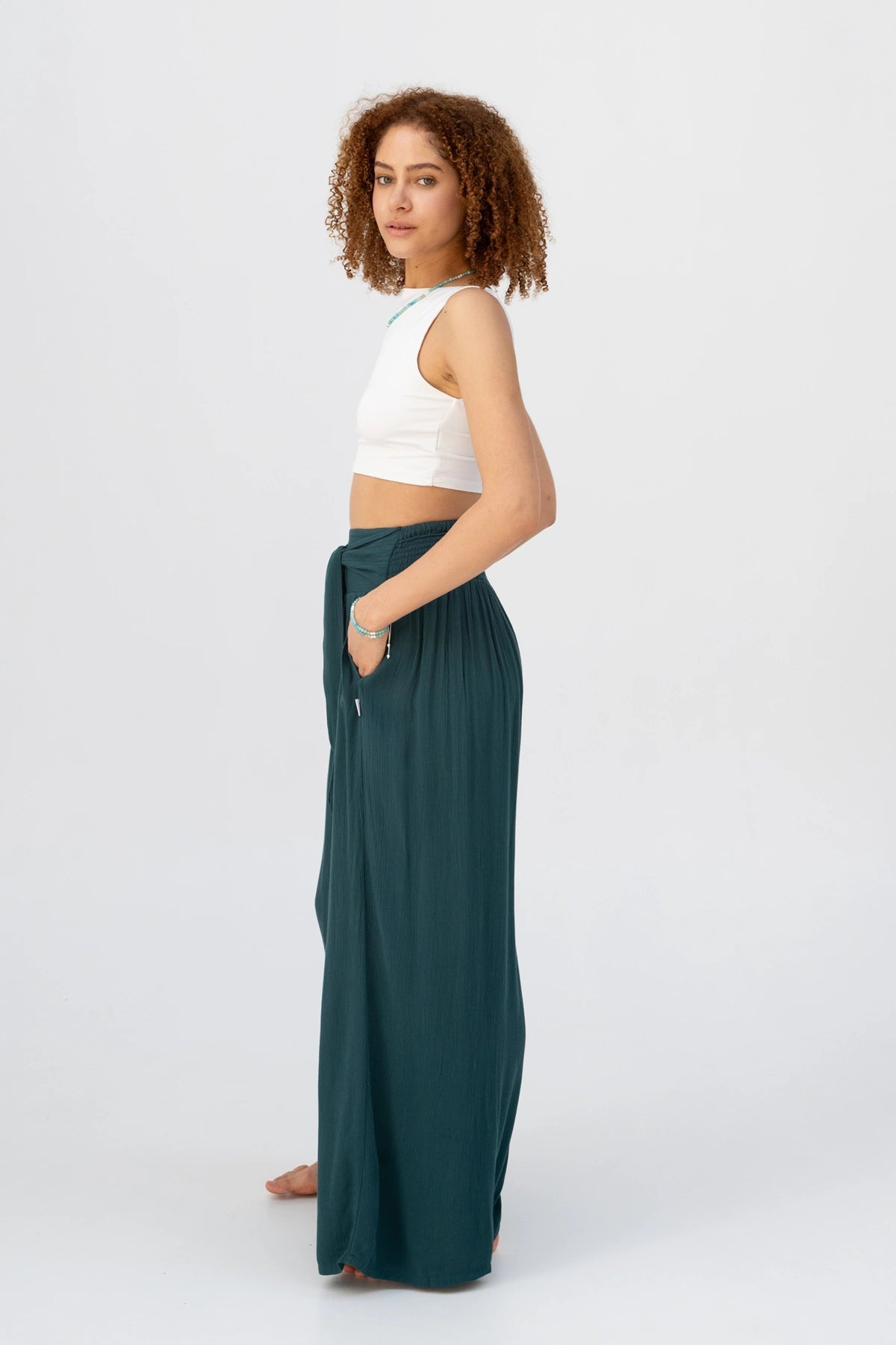 Pantaloni Palazzo Anti-Caldo