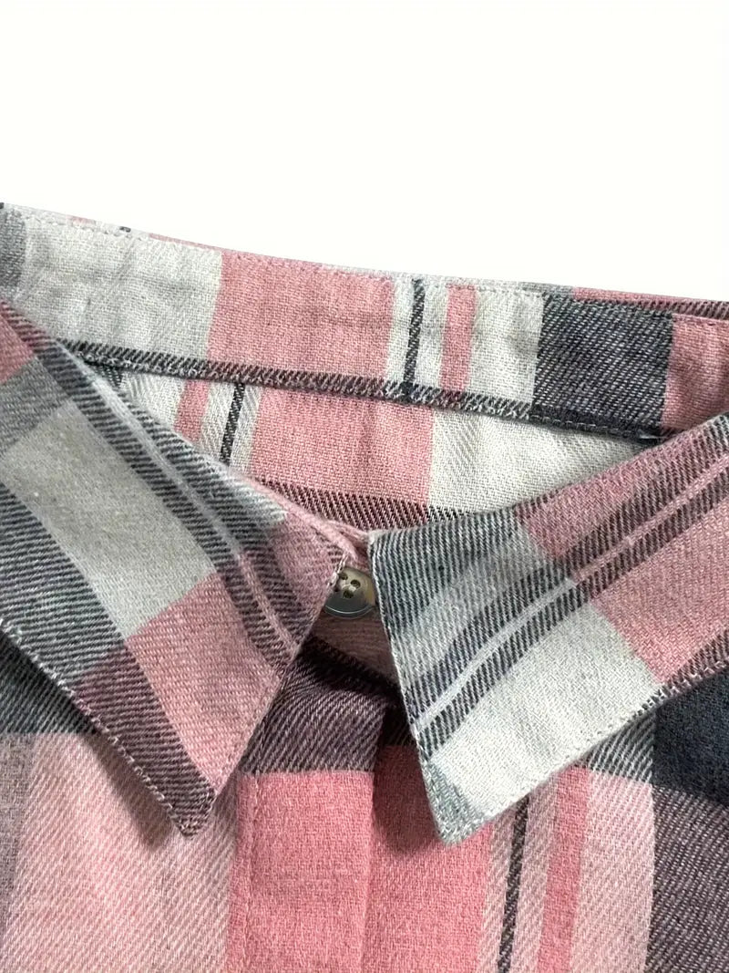 Blusa Quadri Caldo-Leggero