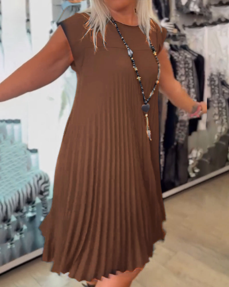 Effortless Summer Comfort A-Line Dress