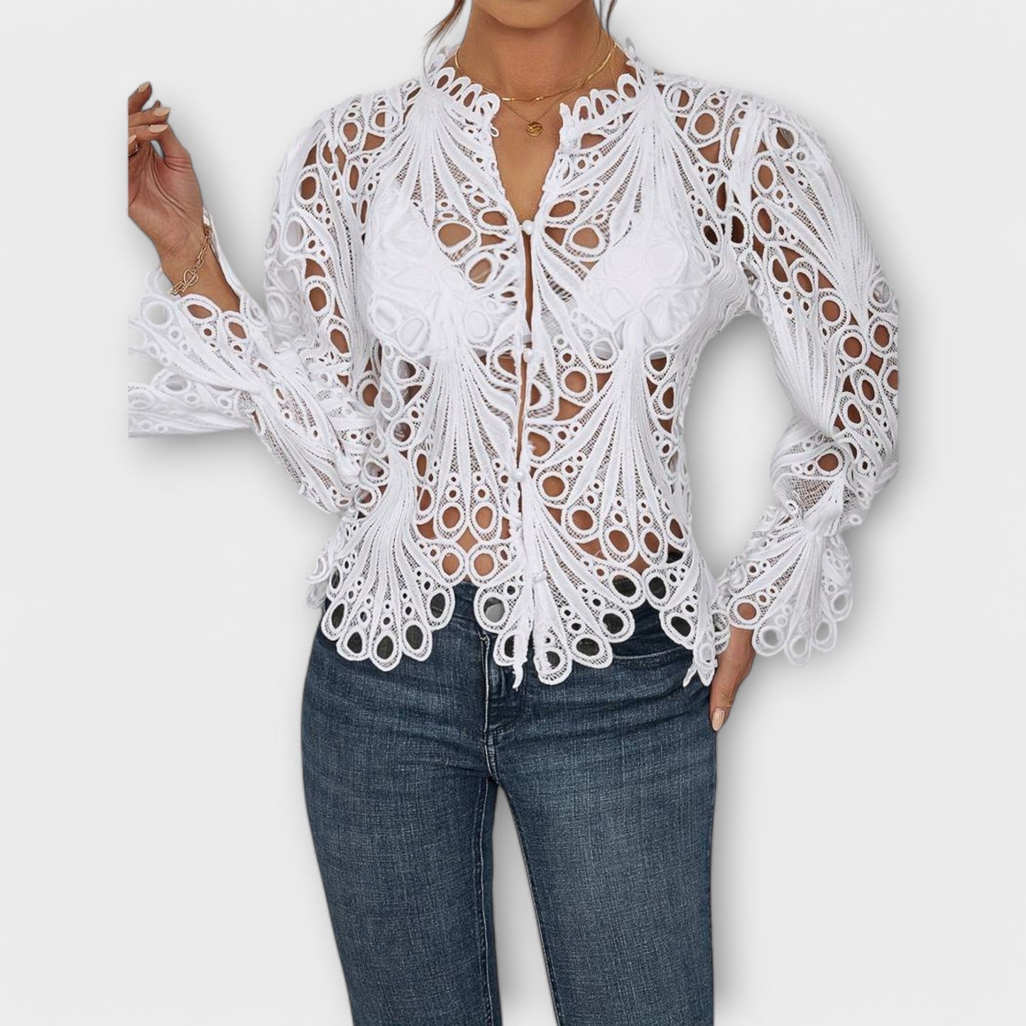 Blusa Asimmetrica Elegant-Twist