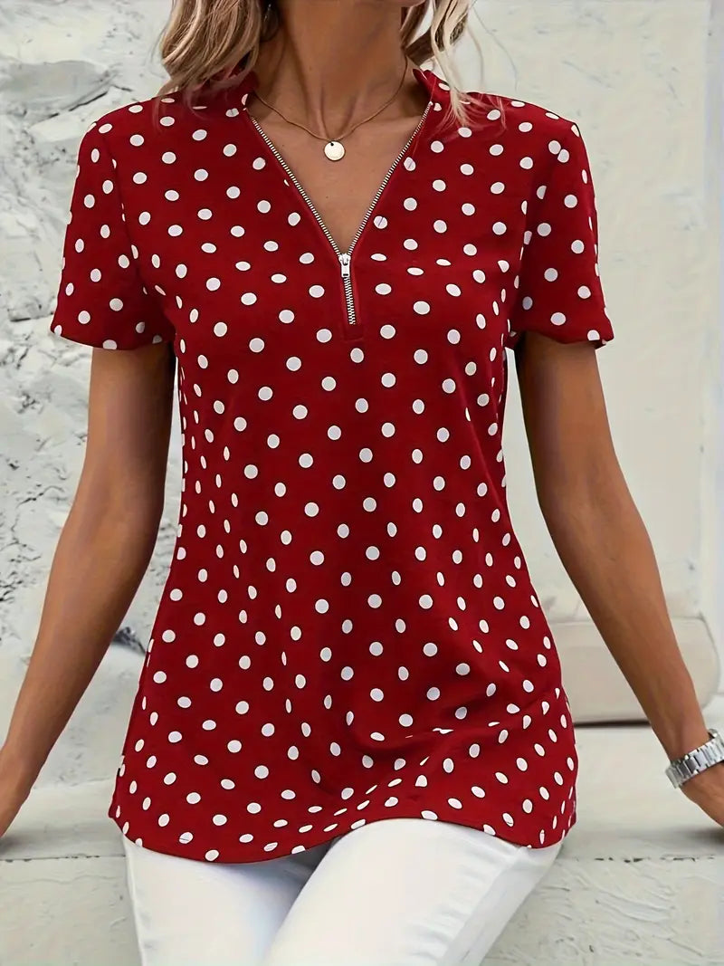 Blusa Pois Anti-Piega