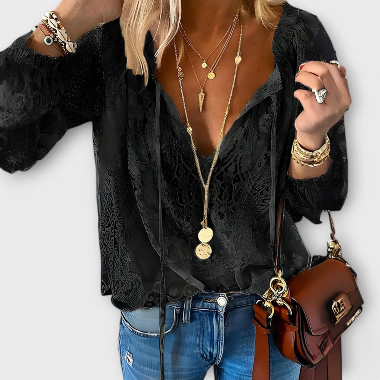 Eleganza Blusa in Pizzo