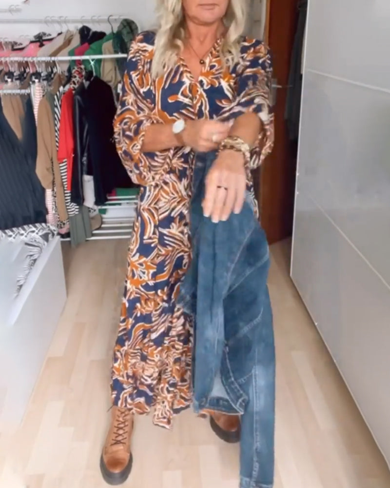 Chic Boho Maxi Dress for Vacations