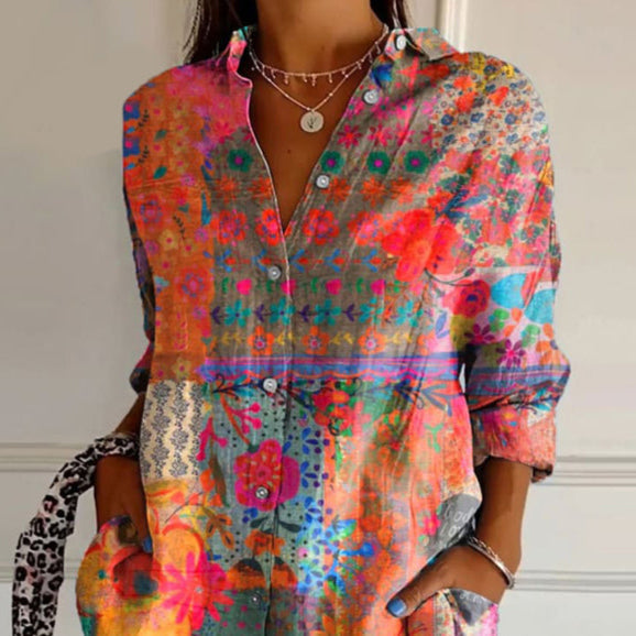 Eleganza Floreale Blusa