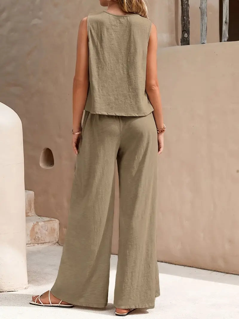 Set Blusa 2-Pezzi Caldo-Leggero