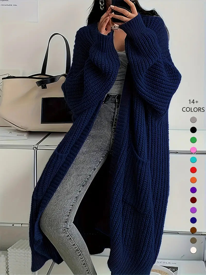 Cappotto Al Ginocchio Easy-Chic