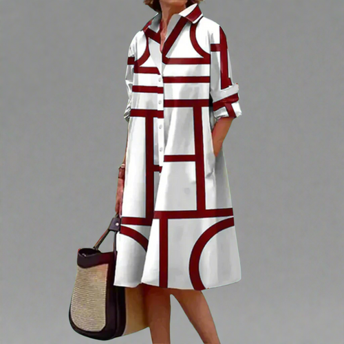 Eleganza-Leggera Midi Dress