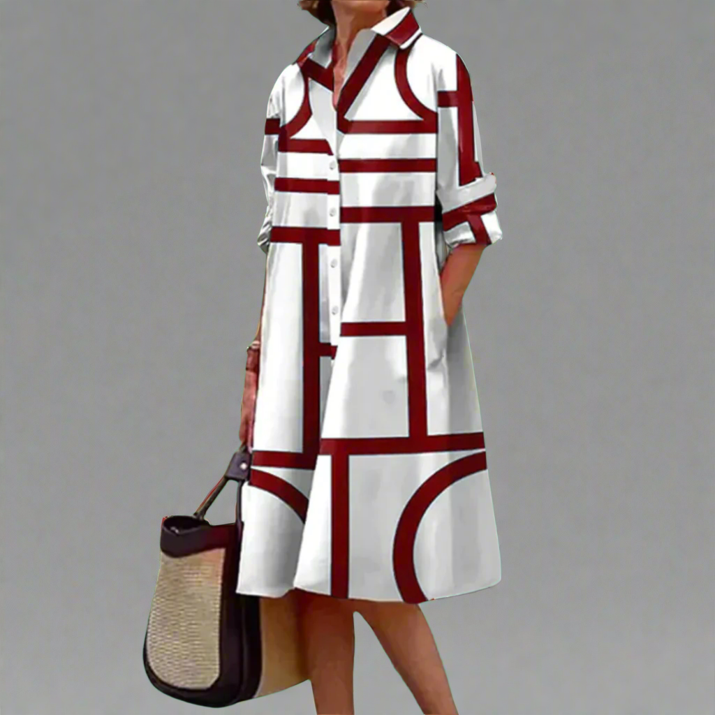Eleganza-Leggera Midi Dress