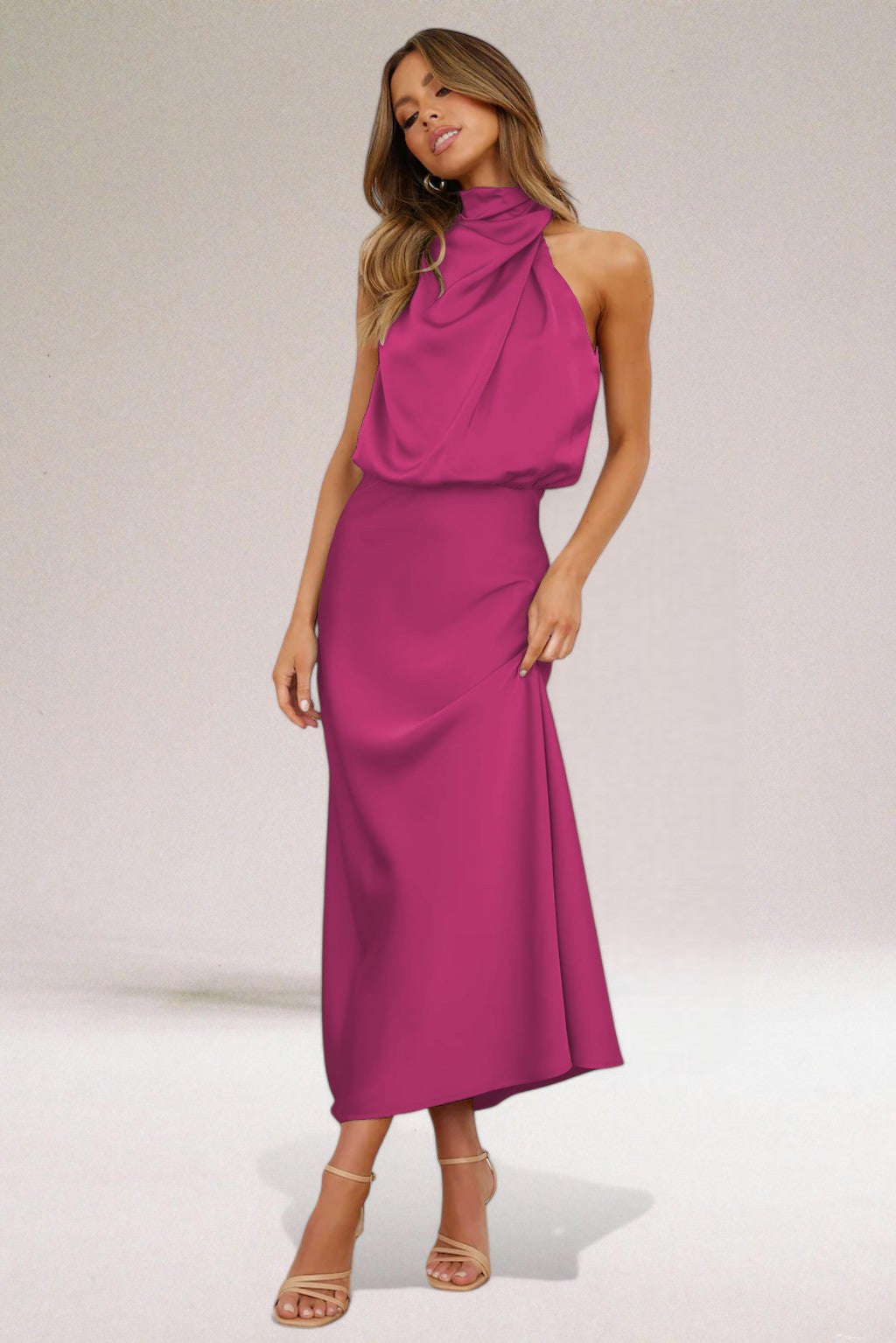 Elegant Satin Dress