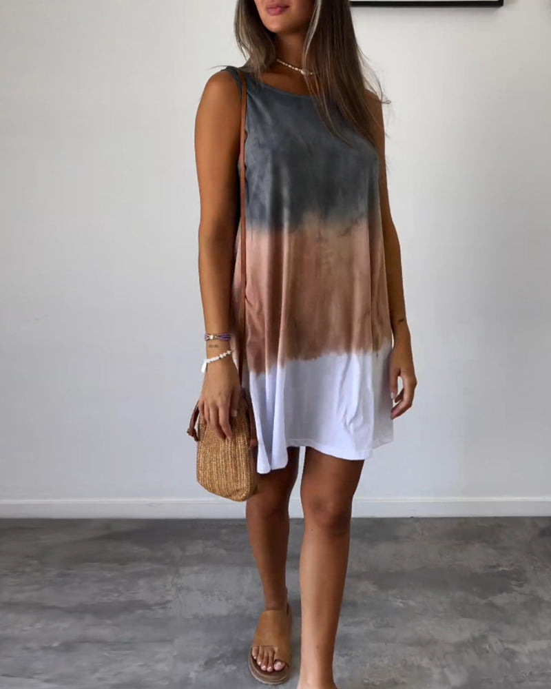 Abito Mini Tie-Dye Estivo