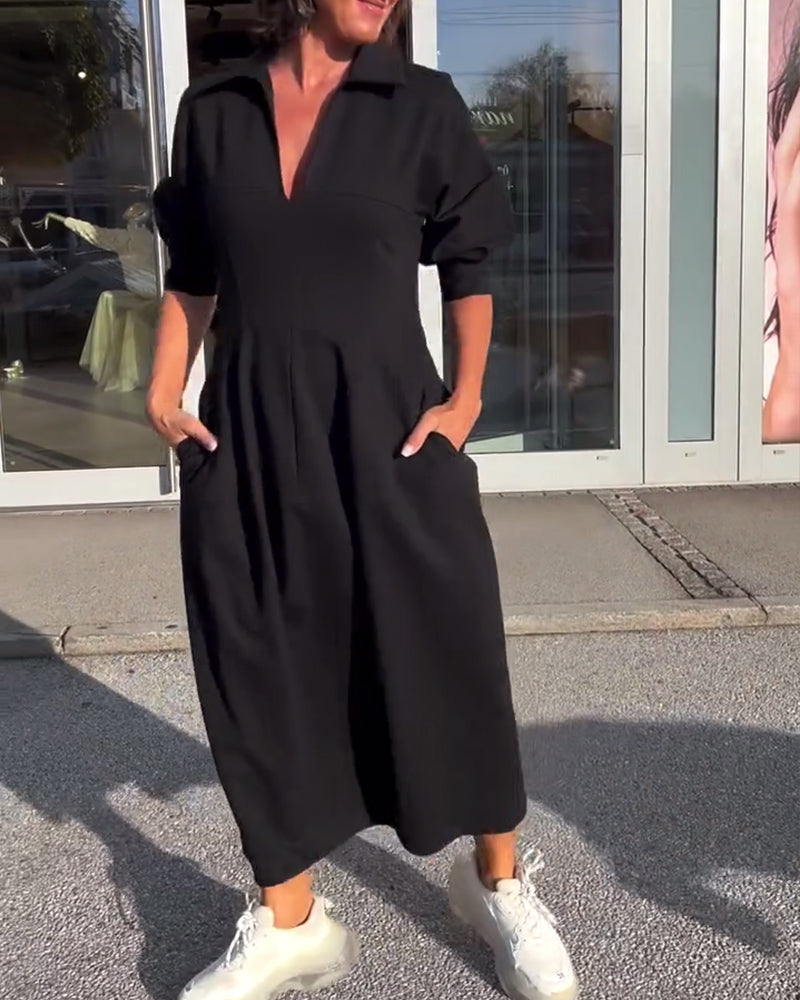 Abito Lungo Comfort-Elegante