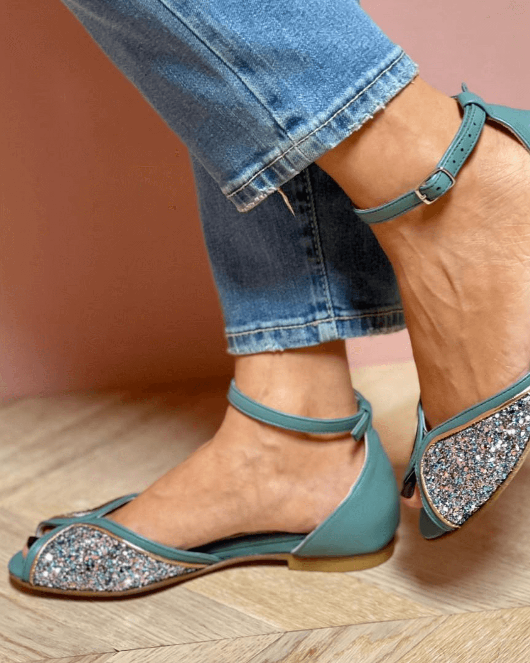 Brigitta Sandalo Glitter Elegante