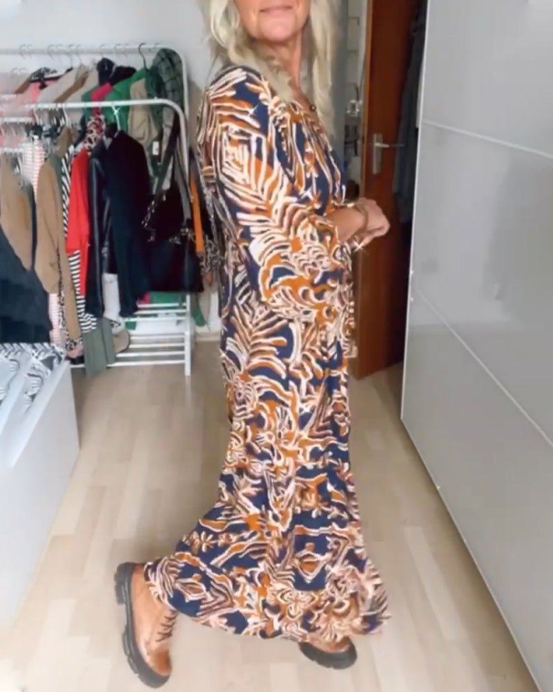 Chic Boho Maxi Dress for Vacations