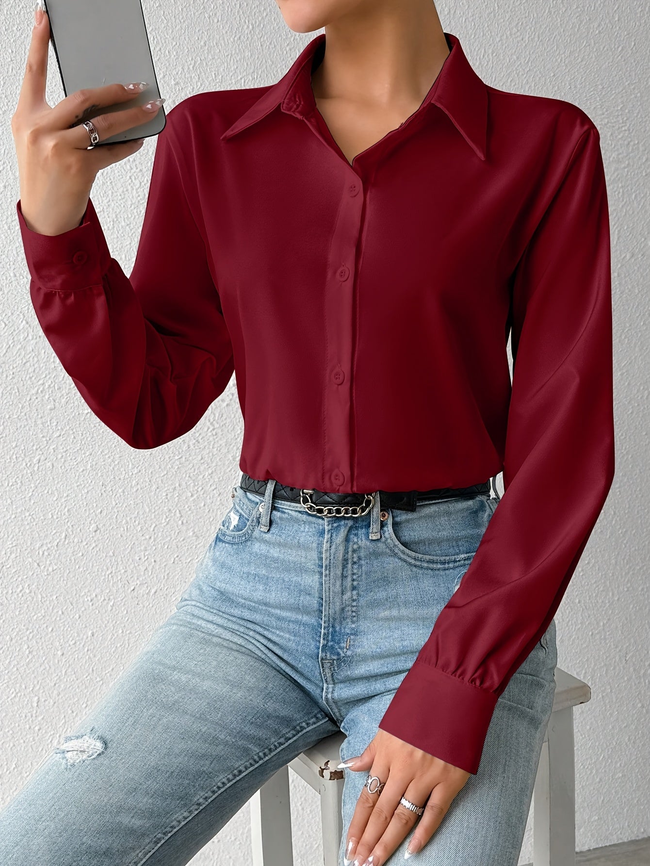 Blusa No-Stiro Chic